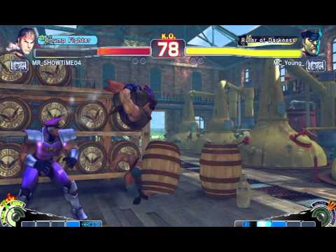 Ultra Street Fighter IV battle: Ryu vs M. Bison