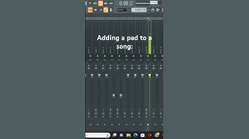 How to add a pad to a song #music #pads #tutorial #techno
