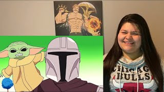 Tina Reviews- Dende vs Baby Yoda Rap Battle
