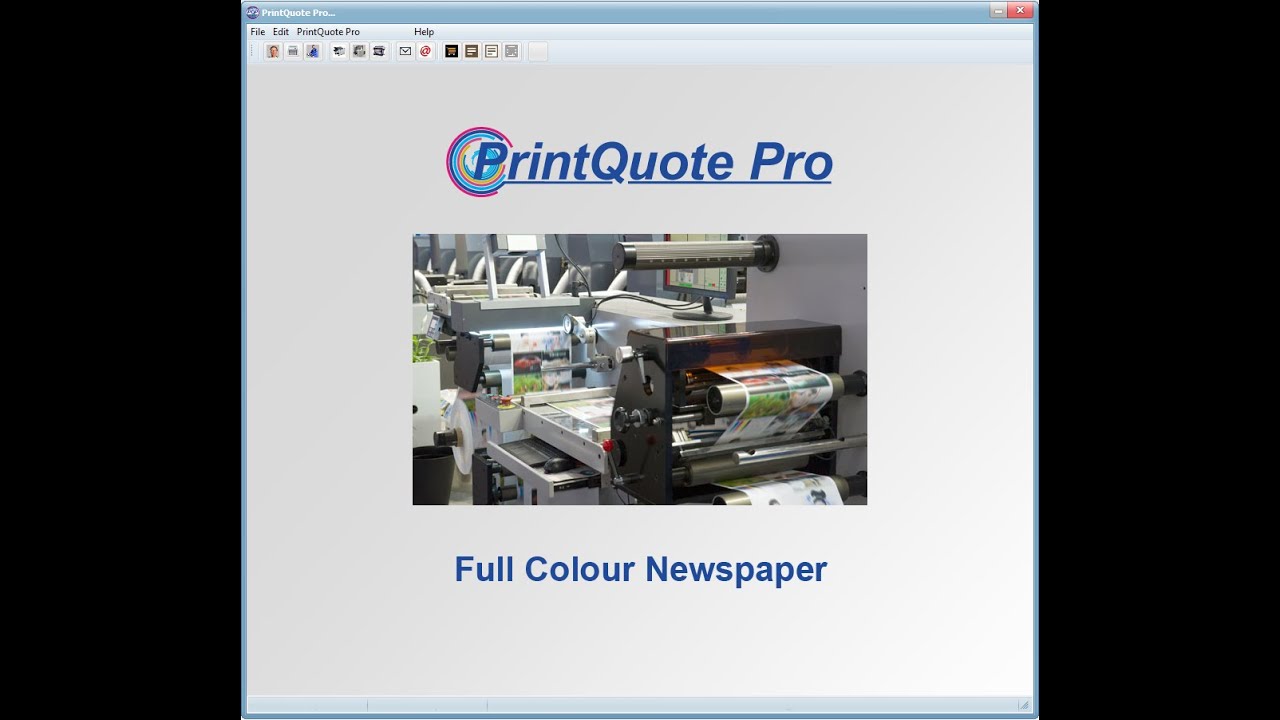 PQPEx08 Full Colour Newspaper
