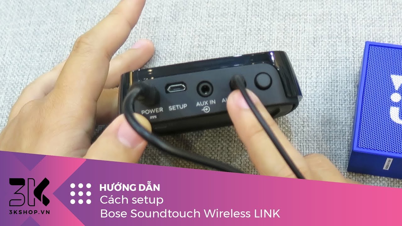 bose soundtouch wireless link setup
