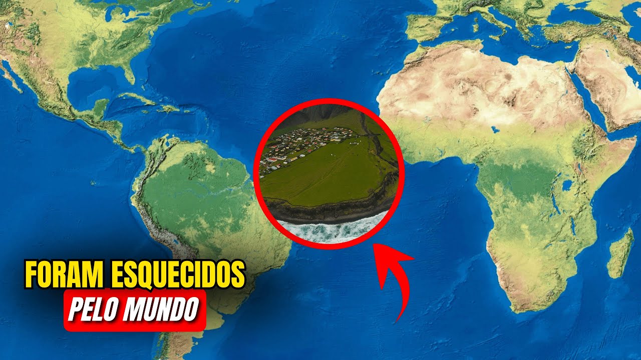 TRISTÃO DA CUNHA: Como é Viver no Lugar Mais REMOTO do Planeta