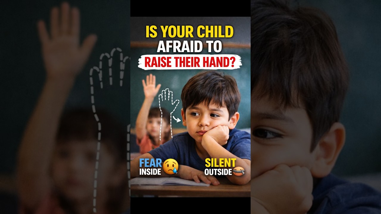Is Your Child Afraid to Raise Their Hand? 🚨