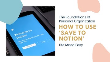 The Best Chrome Extension for Notion: How to Use Save to Notion