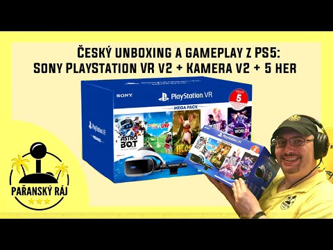 Sony PlayStation VR v2 - Mega Pack 3 - Unboxing and Gameplay via