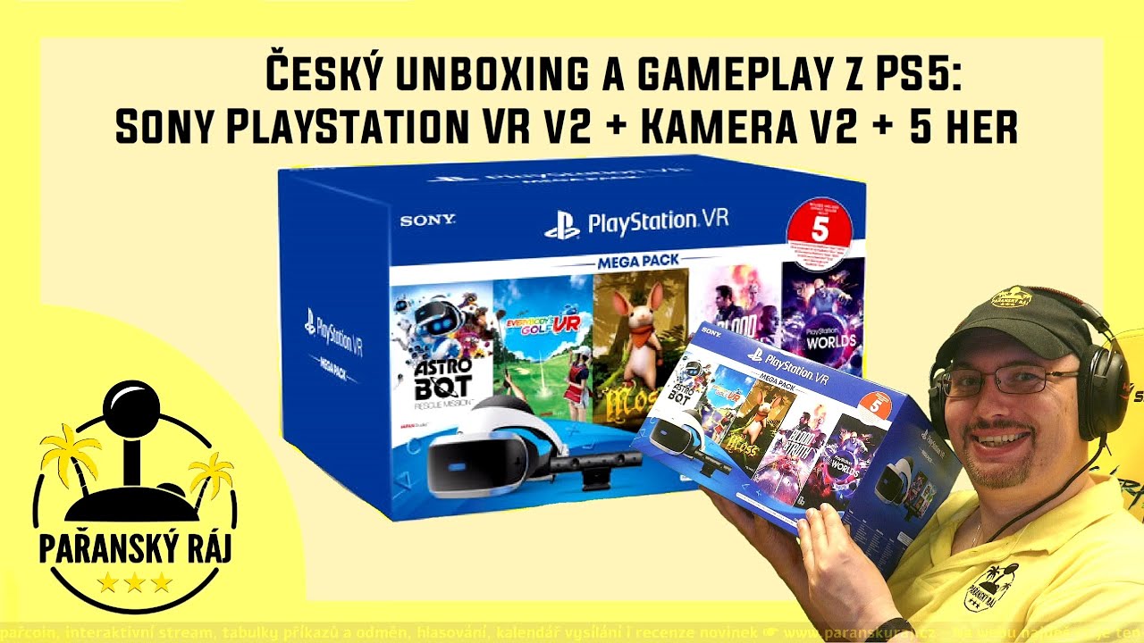 Sony PlayStation VR v2 - Mega Pack Unboxing and Gameplay via PlayStation 5 | -