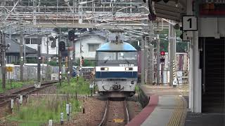 【貨物】EF210-159 宮島口駅通過
