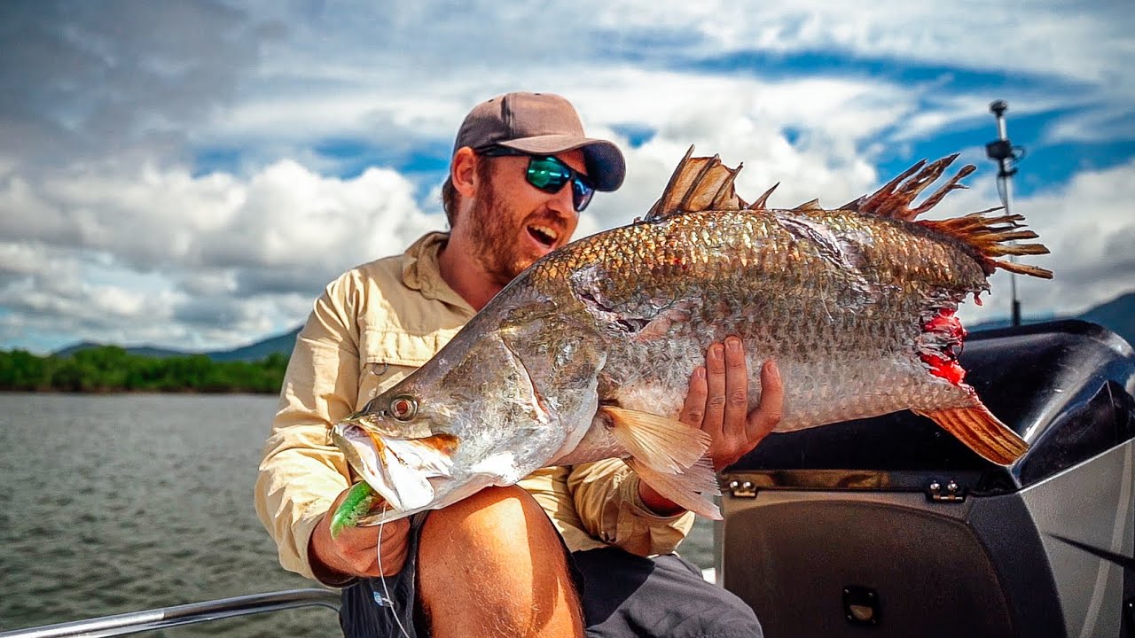 most unbelievable way to get your lure back..