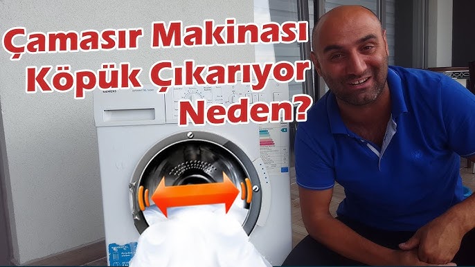 Çamaşır Makinesi Köpük Sorunun Çözümü - YouTube