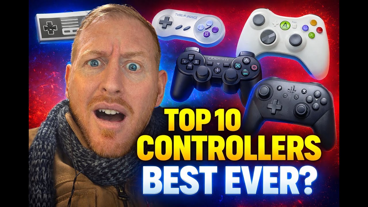 The Top 10 Video Game Controllers of All Time (Ranked)