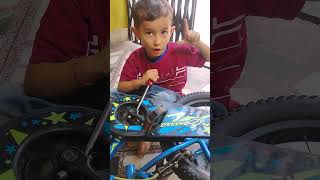 When Curiosity Sparks: Kid Repairs his cycle chain #trending #kids #kidsfun #skillindia #fitbharat