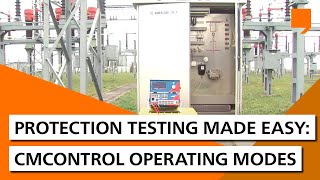 Protection testing made easy: CMControl operating modes screenshot 2