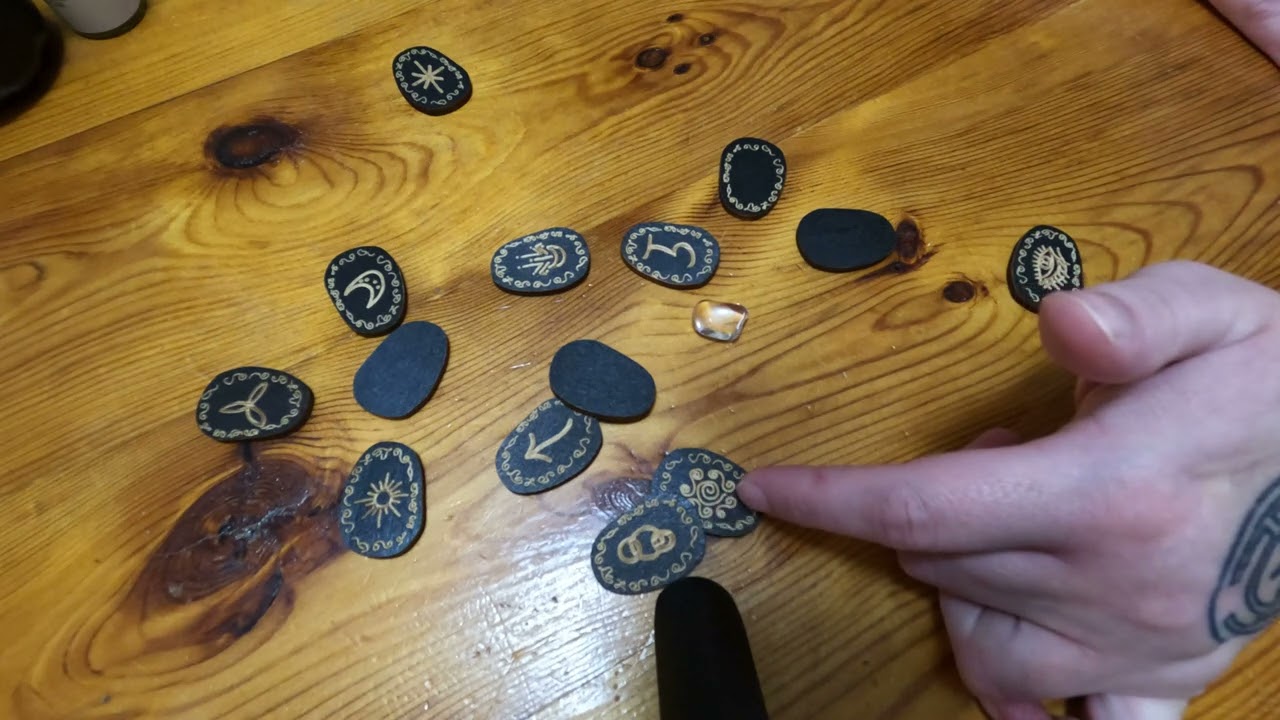 Druid Jess Spiritual Connections Litha Rune Cast