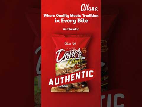 Allana’s Authentic Doner Kebabs are made to prioritize quality, authenticity, and nutrition.