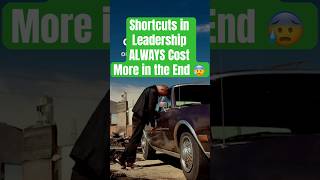Shortcuts in leadership always cost more in the end 😰