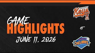 June 11 2026 | Frederick Keys at Brooklyn Cyclones