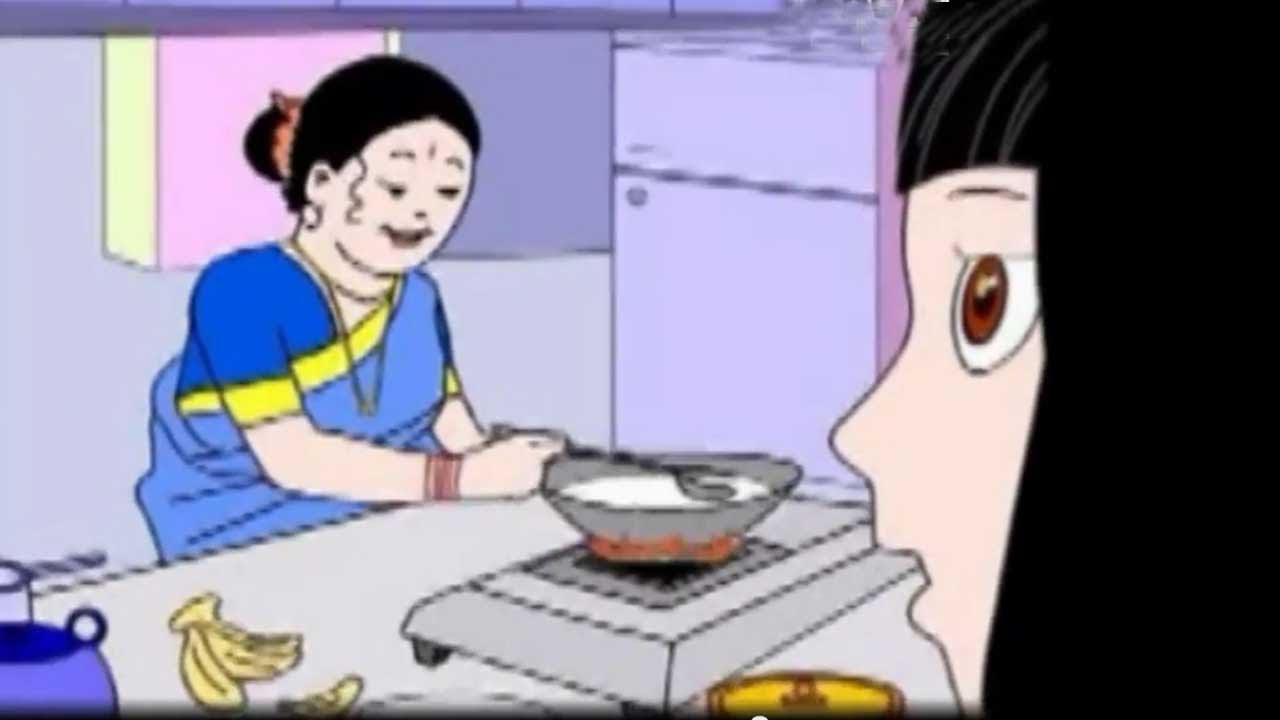 Mamachya Gavala Jauya | Marathi Balgeet With Lyrics | Animated Rhyme For Kids