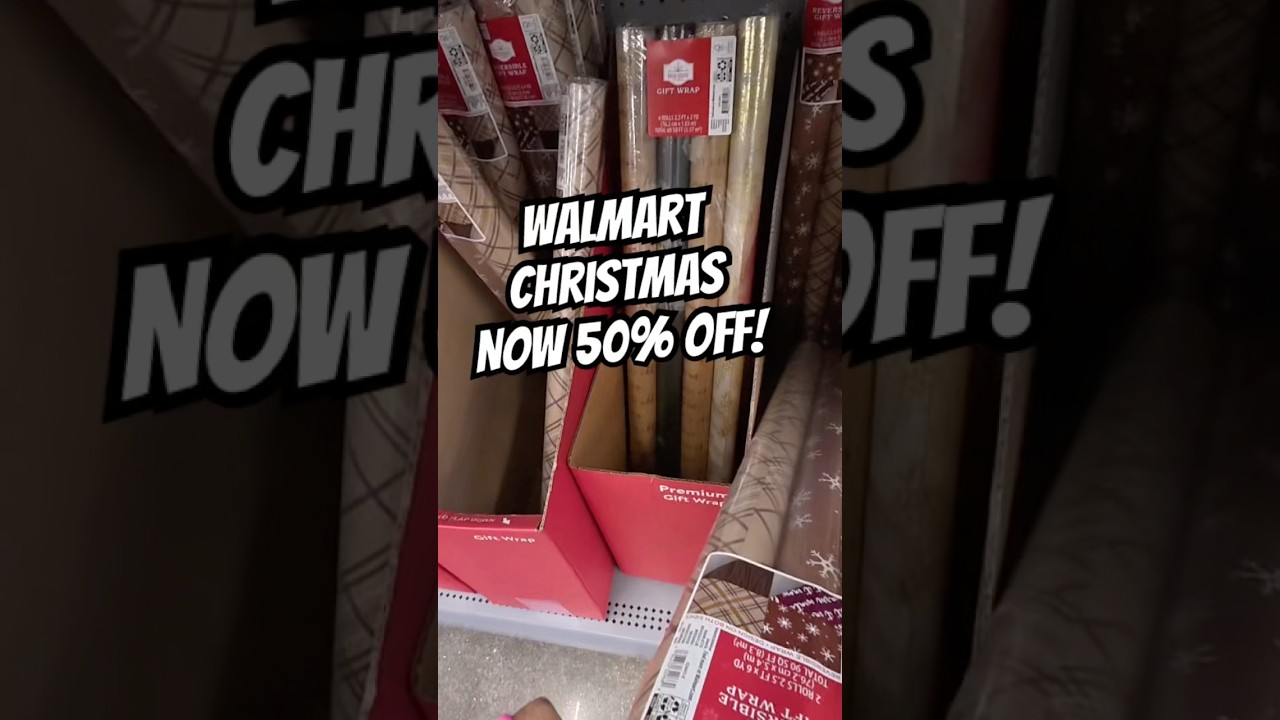 Распродажа Walmart на следующий день после Рождества