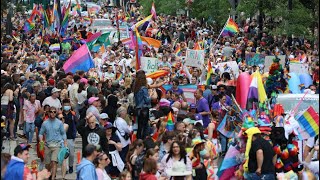 Pride parade marches through Boston for first time in 4 years