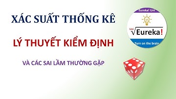 XSTK 8. Lý thuyết kiểm định giả thuyết thống kê và các loại sai lầm