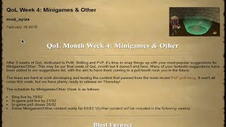 OSRS QoL Week 4: Minigames & Other