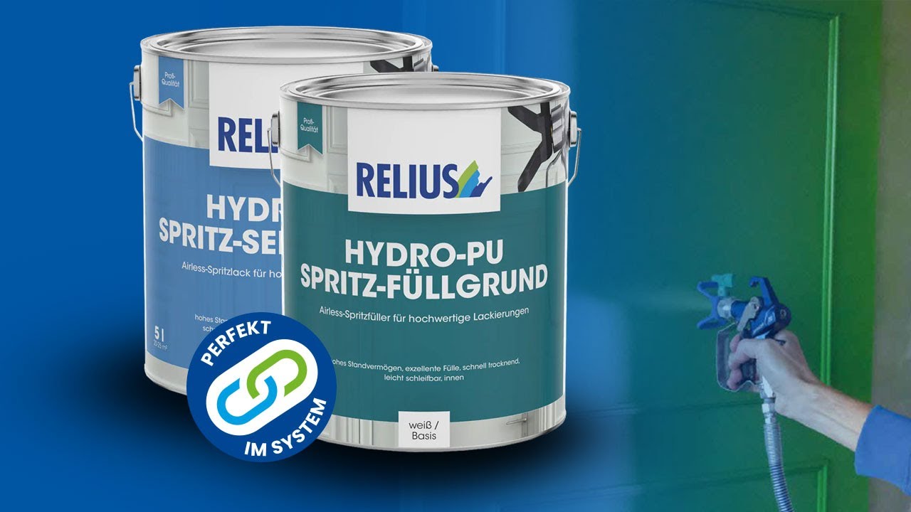 RELIUS HYDRO-PU SPRITZLACK-SYSTEM