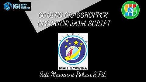 Tugas 6A Coding Operator Java Script dengan Grasshopper