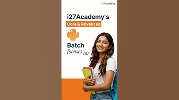 Best Python Training in Hyderabad | Online Python Course with Certification | i27Academy | DevOps