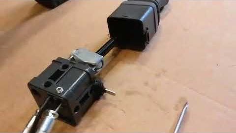 ball end remote control cable assembling to Indemar joystick ID-3375