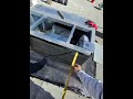 BUR Roof Repair - Torchdown installed to flat roofing on A/C mechanical curb - FULL VIDEO check Link