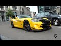 Supercar MADNESS in Zurich! Aventador SVJ, Viper ACR, Carrera GT, Murcielago SV & More! LOUD Sounds!