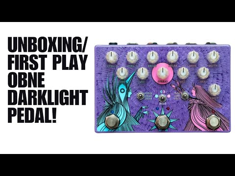 OBNE DarkLight Unboxing First Play (no talking)