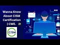 CISM | Certified Information Security Manager | Course Detail For Beginners | Cyber White Elephant.