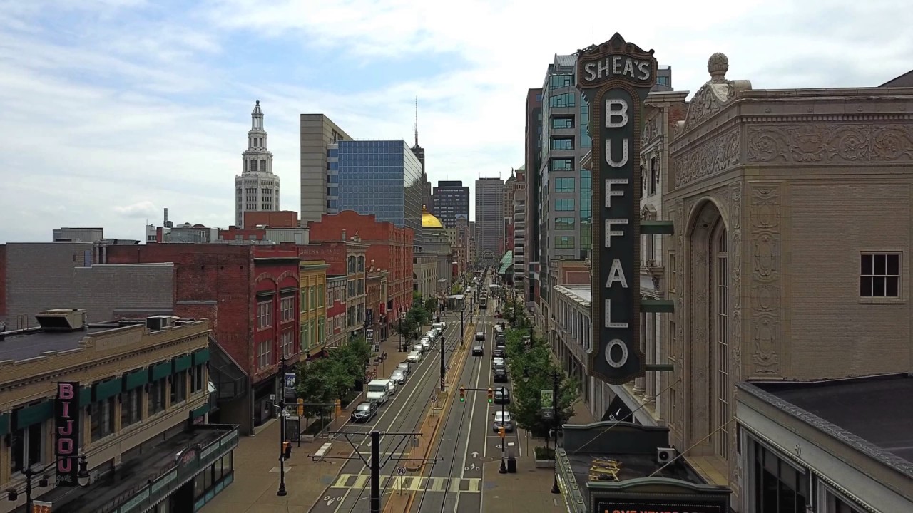 Buffalo Theater District in 4K Hi-Def