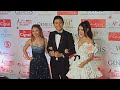 Crystal xia benjamin josiah angela wong attends the 24th asian television awards
