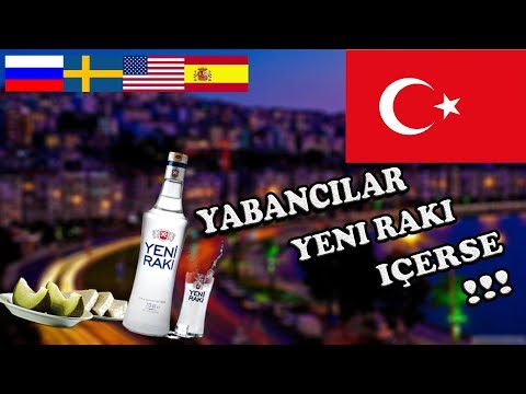 YABANCILAR YENİ RAKI İÇERSE !!! (Aşırı Komik)