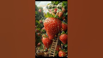 Tiny Workers, Giant Strawberries! 🍓 | Mini World Magic #Shorts #shortsfeed #youtubeshorts