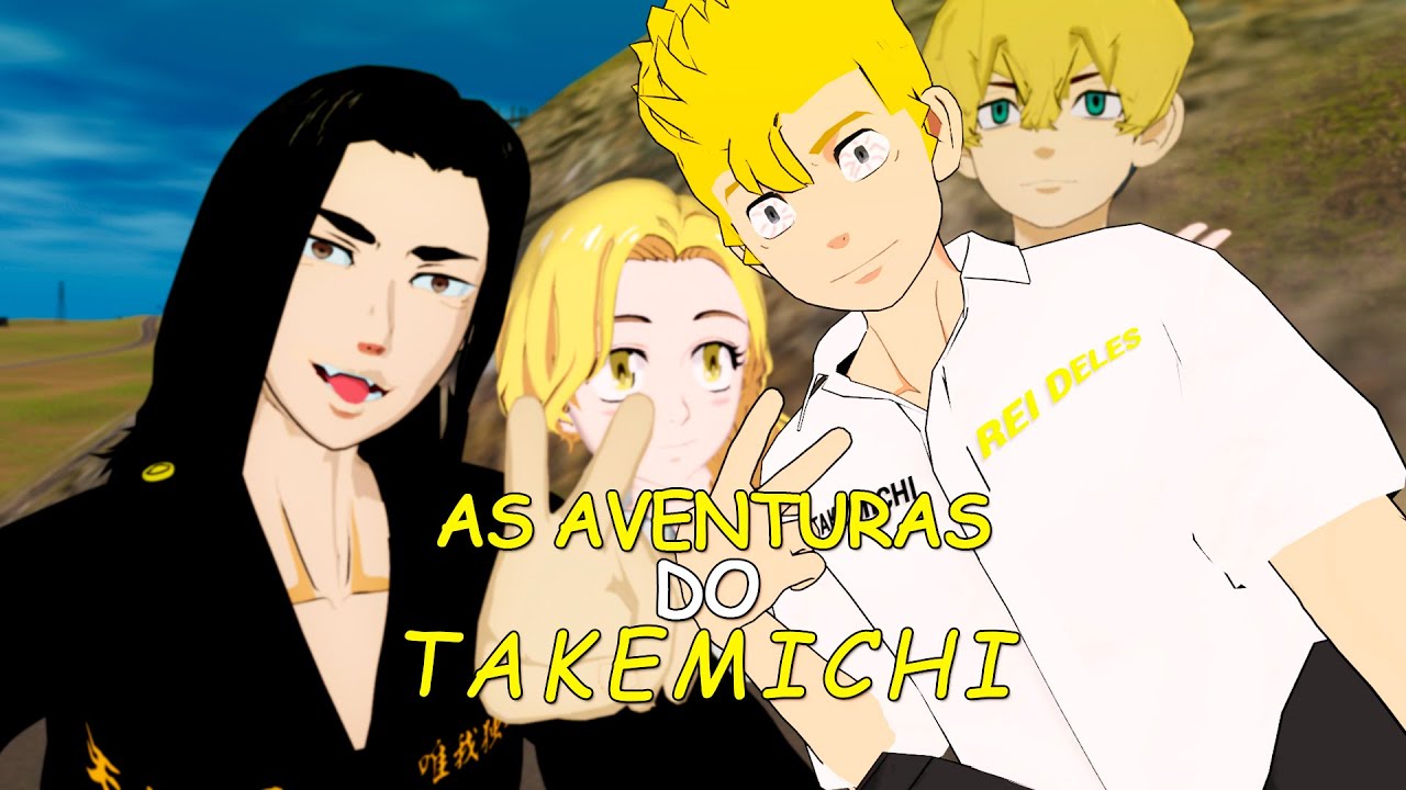 😎 as aventuras de takemichi e baji - tokyo revengers vr