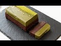 濃厚抹茶とチョコのWテリーヌショコラの作り方[ほぼフルバージョン] Matcha & chocolate terrine