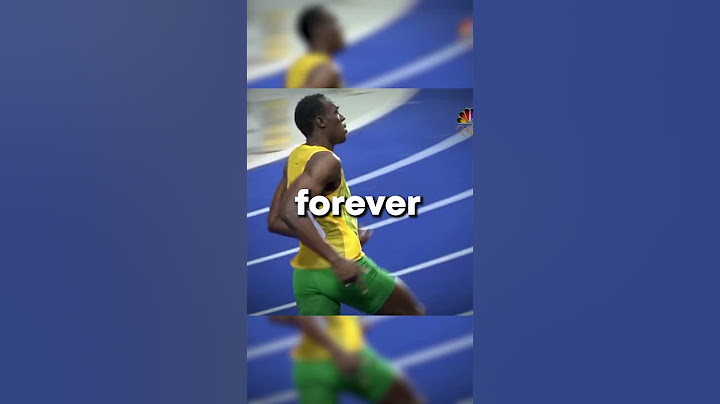 Who is the Fastest Person on Earth?