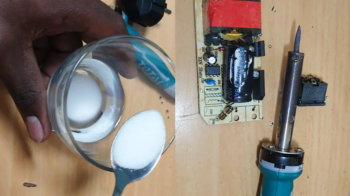 Unlocking The Secrets Of Soldering! Put Salt on Soldering Iron and Amazing Results 