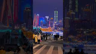 Download Lagu Chongqing City At Night Is Like A Fiction MP3