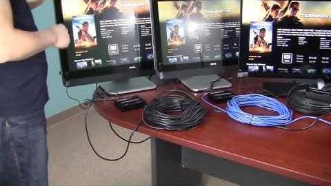 J tech Digital ® Hdmi Extender Over Tcp ip Ethernet over Demo