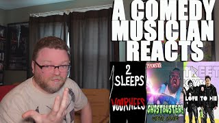 A Comedy Musician Reacts | Halloween 2022 w/ 2 Sleeps, Psychostick, & Slashstreet Boys (The Merkins)