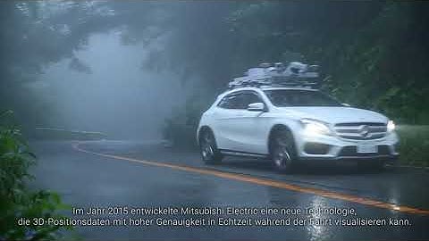 Mitsubishi Electric Mobile Mapping System   Real time visualization of lasaer point clouds