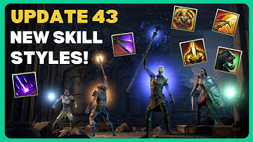 ESO Skill Styles in Update 43 and CLASS Skill Styling Coming Soon?!?