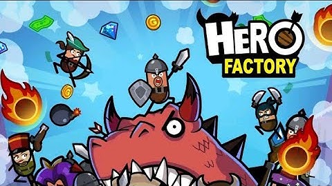 Hero Factory - Idle Factory Manager Tycoon Gameplay walkthrough all level