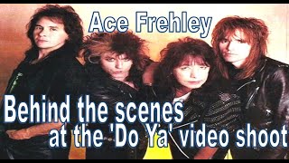 Celebrity Ace Frehley - Behind the scenes at the 'Do Ya' video shoot Wealth