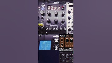 Behringer GRIND & Brains - A1 - Virtual Analog MODEL - feat Sequencer + FX + Filter  SHORT 01