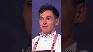 chef connor receives the ULTIMATE compliment from chef blais 🤤 #nextlevelchef